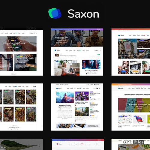 Saxon - Viral Content Blog & Magazine WordPress Theme 1.8.2