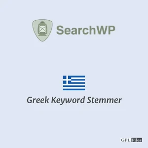SearchWP Greek Keyword Stemmer 1.0.1