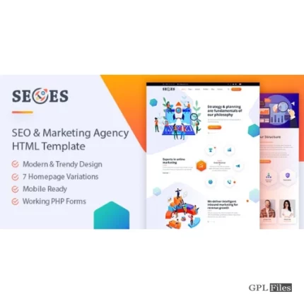 Seoes - Marketing Agency WordPress Theme 1.0.2