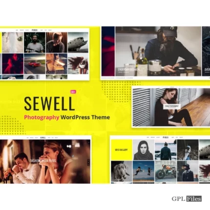 Sewell - Photography WordPress Theme 1.8.2