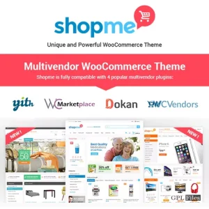 ShopMe - Multi Vendor Woocommerce WordPress Theme 1.6.0