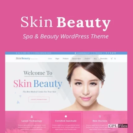 Skin Beauty - Spa WordPress 1.3.3