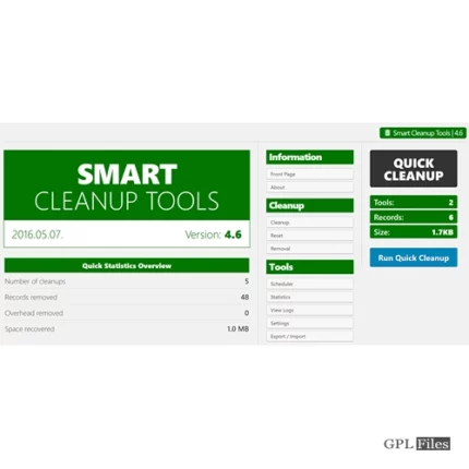 Smart Cleanup Tools 4.9