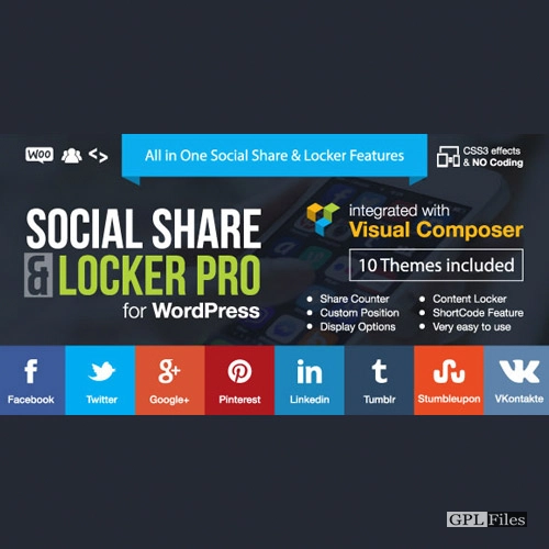 Social Share & Locker Pro WordPress Plugin 7.8