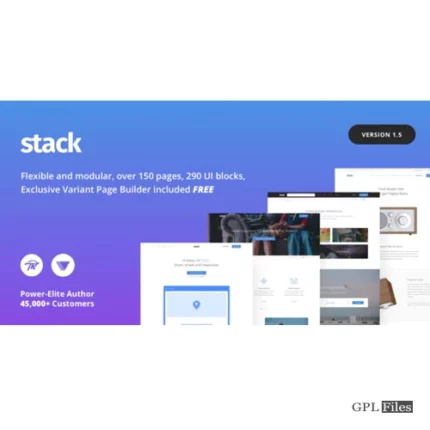 Stack - Multi-Purpose WordPress Theme with Variant Page Builder & Visual Composer 10.6.3