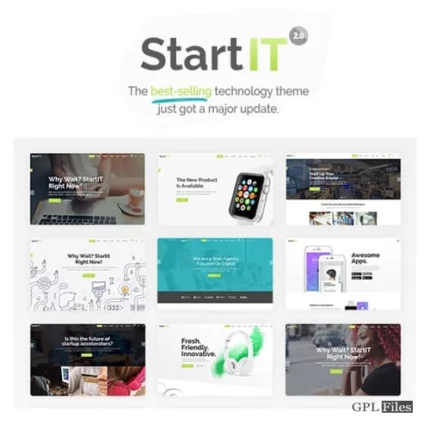 Startit - A Fresh Startup Business Theme 4.4