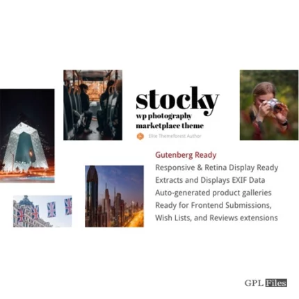 Stocky - A Stock Photography Marketplace Theme 2.0.0