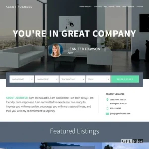 StudioPress Agent Focused Pro Genesis WordPress Theme 2.0.0