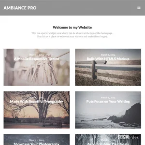 StudioPress Ambiance Pro Genesis WordPress Theme 1.1.4