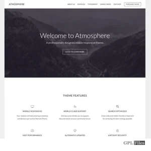 StudioPress Atmosphere Pro Genesis WordPress Theme 1.1.3