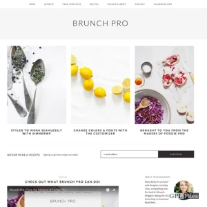 StudioPress Brunch Pro Genesis WordPress Theme 4.2.0