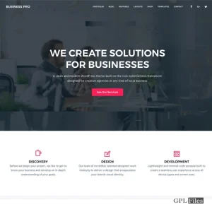 StudioPress Business Pro Genesis WordPress Theme 1.1.0