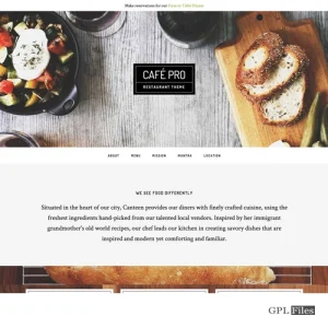 StudioPress Cafe Pro Genesis WordPress Theme 1.1.0