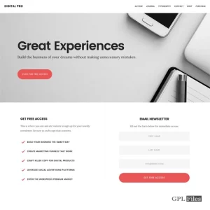 StudioPress Digital Pro Genesis WordPress Theme 1.1.3