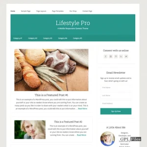 StudioPress Lifestyle Pro Genesis WordPress Theme 3.2.4