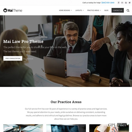 StudioPress Mai Law Pro Genesis WordPress Theme 1.3.0