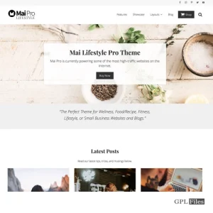 StudioPress Mai Lifestyle Pro Genesis WordPress Theme 1.3.0