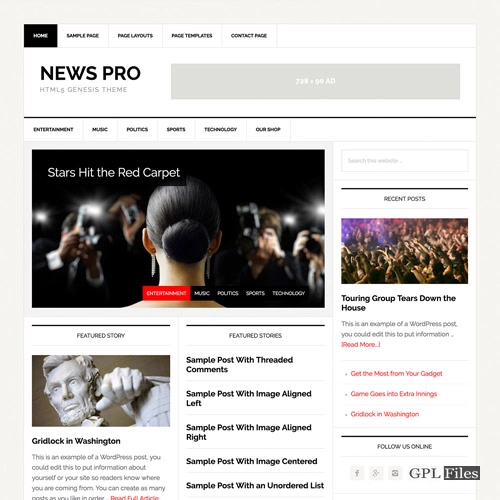 StudioPress News Pro Genesis WordPress Theme 3.3.0