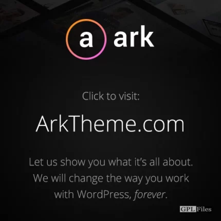 The Ark | WordPress Theme made for Freelancers 1.60.0