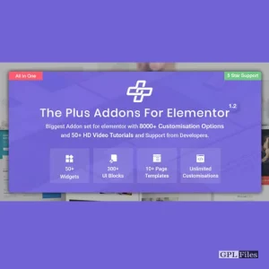 The Plus - Addon for Elementor Page Builder WordPress Plugin 5.1.0