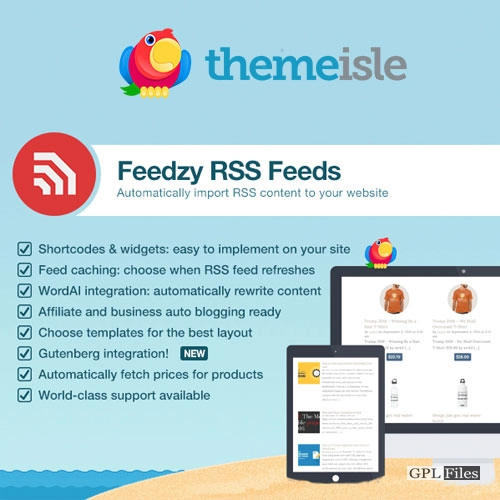 ThemeIsle Feedzy RSS Feeds Premium 2.0.2