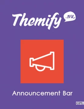 Themify Announcement Bar Addon 2.1.1