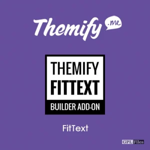 Themify Builder FitText 2.0.3