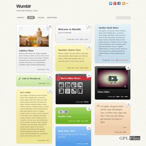 Themify Wumblr WordPress Theme 5.5.9