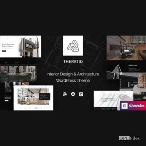 Theratio - Architecture & Interior Design Elementor WordPress Theme 1.1.11