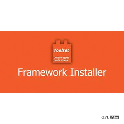 Toolset Framework Installer 3.1.12