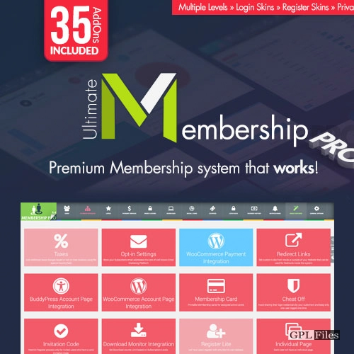 Ultimate Membership Pro 10.9