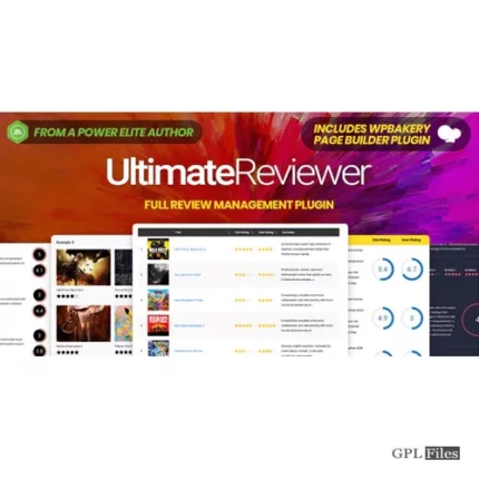 Ultimate Reviewer WordPress Plugin For WPBakery Page Builder 2.8.1