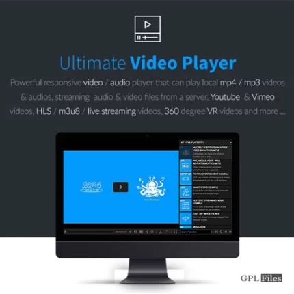 Ultimate Video Player WordPress Plugin 8.4