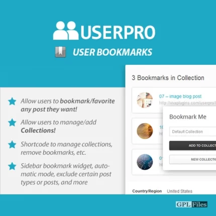 UserPro | WordPress User Bookmarks Add-on 4.0.2