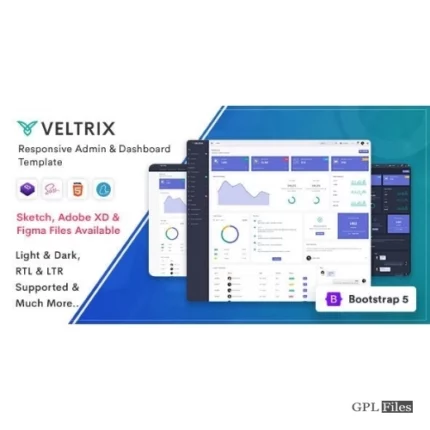 Veltrix - Admin & Dashboard Template 4.0.0