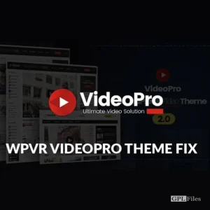 VideoPro - Video WordPress Theme 2.3.7.6