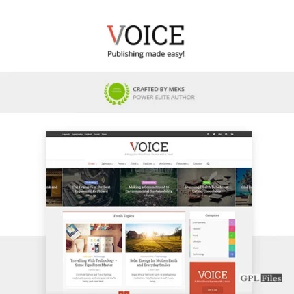 Voice - Clean News/Magazine WordPress Theme 2.9.9