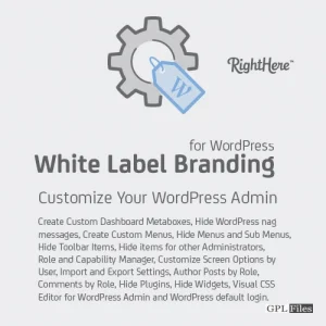 White Label Branding for WordPress 4.2.8.98287