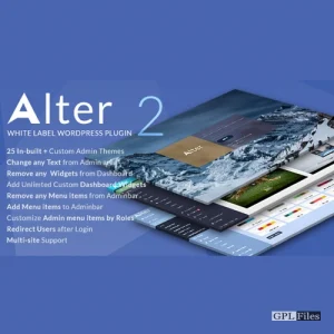 White Label WordPress Plugin | WpAlter 2.4.4