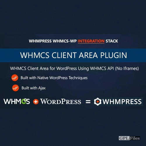 WHMPress - WHMCS Client Area for WordPress 4