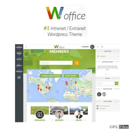 Woffice - Intranet/Extranet WordPress Theme 4.2.6