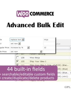 WooCommerce Advanced Bulk Edit 5