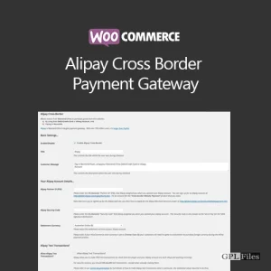 WooCommerce Alipay Cross Border Payment Gateway 3