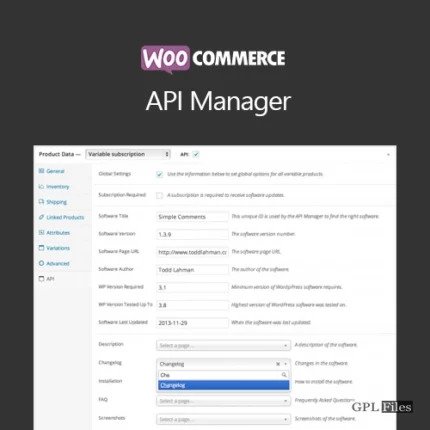 WooCommerce API Manager 2.3.14