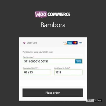 WooCommerce Bambora (Beanstream) 2.6.1