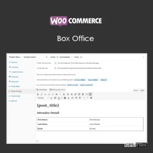 WooCommerce Box Office 1.1.38
