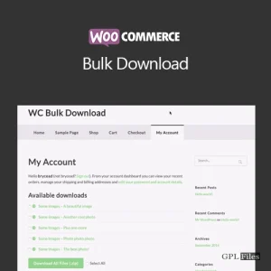 WooCommerce Bulk Download 1.2.13