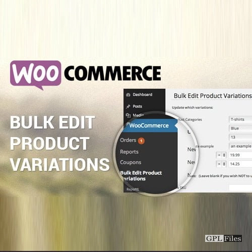 Woocommerce Bulk Edit Variable Products & Prices 2.7