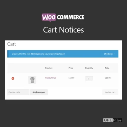 WooCommerce Cart Notices 1.13.3