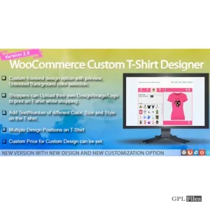WooCommerce Custom T-Shirt Designer 2.0.8